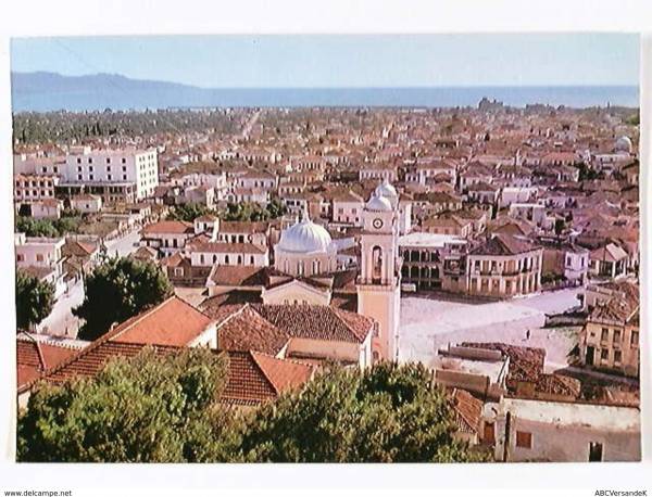 Αποψη της Καλαμάτας τη δεκαετία του 1960