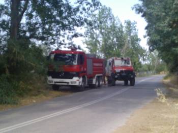 Υπό έλεγχο φωτιά στον Αριστομένη
