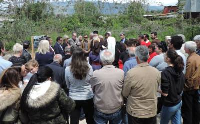 Θεμελίωση δημοτικού καταστήματος Ασπροχώματος