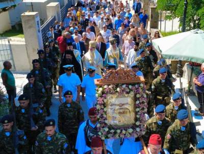 Η Φοινικούντα τίμησε την πολιούχο της Παναγία Τριχερούσα