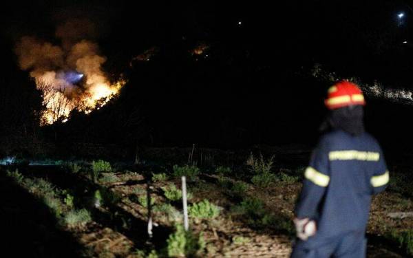 Φωτιά στην Κέρκυρα: Πάνω από 200 στρέμματα δάσους έγιναν στάχτη