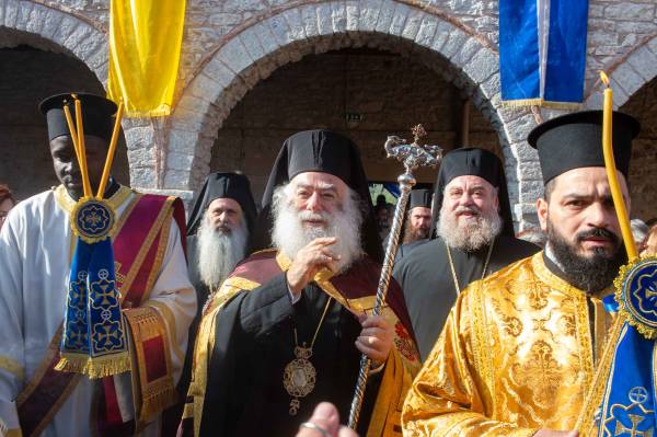 Ο Πατριάρχης Αλεξανδρείας στη μονή Βουλκάνου