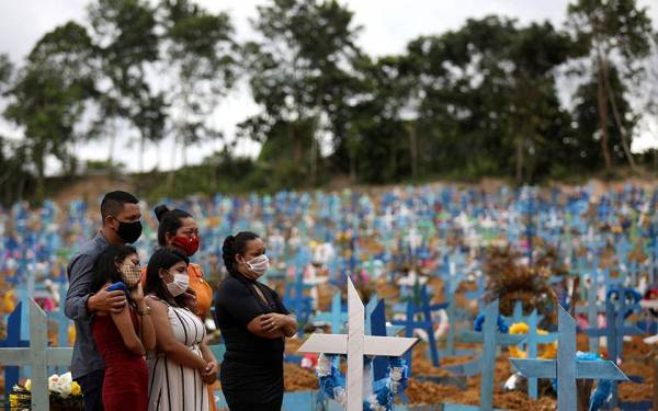 Βραζιλία-κορονοϊός: Πάνω από 1.000 νεκροί σε 24 ώρες
