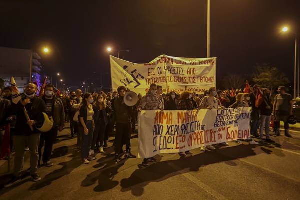 Ολοκληρώθηκε η αντιφασιστική κινητοποίηση στη Σταυρούπολη