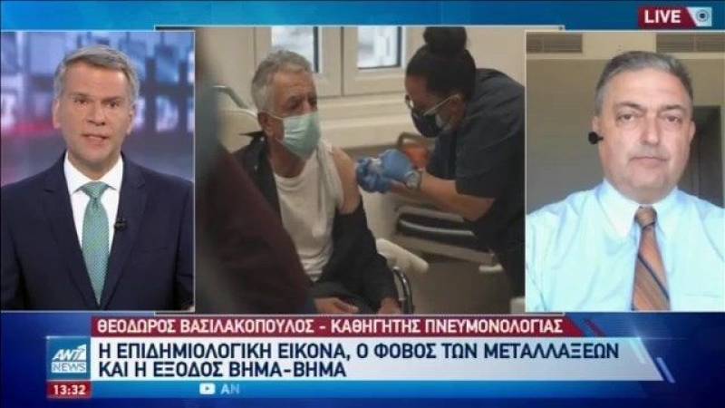 Βασιλακόπουλος: Χρειάζεται προσοχή για να αποφύγουμε επιδημιολογικές εξάρσεις (Βίντεο)