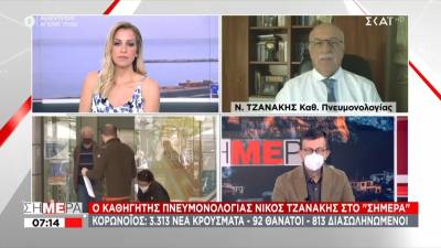 Τζανάκης: Πόσο ασφαλές είναι το εμβόλιο γα τις εγκύους - «Ποια SMS; Νεκρό πράγμα» (Βίντεο)