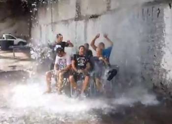 Ice Bucket με... 50 τόνους νερό στη Σπάρτη (βίντεο)