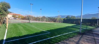 Αναβαθμίστηκε το γήπεδο 5Χ5 στη Μικρομάνη