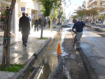 Κόπηκε ο σωλήνας για την άρδευση στη Βασ. Γεωργίου