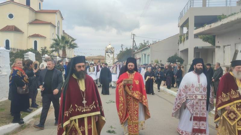 Τον πολιούχο τους Αγιο Χαράλαμπο γιόρτασαν τα Φιλιατρά