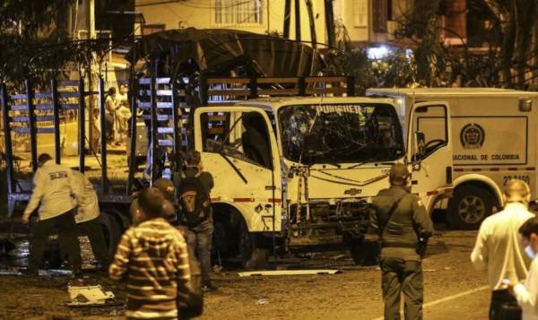 Κολομβία: 13 αστυνομικοί τραυματίστηκαν έπειτα από έκρηξη βόμβας