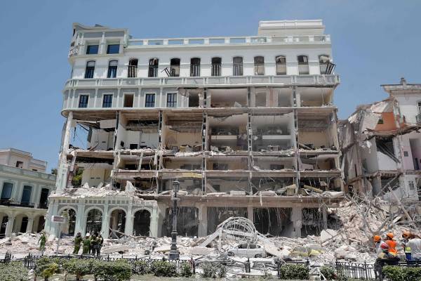 Έκρηξη σε ξενοδοχείο στην Κούβα: Ο απολογισμός των θυμάτων φθάνει τους 40 νεκρούς