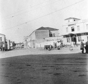 Η Σιδηροδρομικού Σταθμού το 1930 στην Καλαμάτα