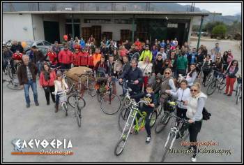 Ποδηλατοβόλτα σε ελαιώνες και ελαιοτριβεία από τους &quot;Αμήχανους Καλαμάτας&quot; (φωτογραφίες)