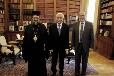 Ο Πρόεδρος της Δημοκρατίας στην Καλαμάτα της Υπαπαντής (φωτογραφία)