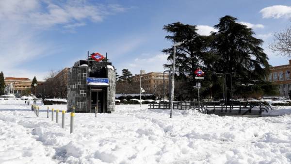 Ισπανία: Κλειστά σχολεία και δικαστήρια στη Μαδρίτη μετά τη χιονόπτωση