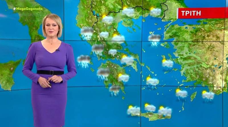 Συννεφιά την Τρίτη - Αναλυτική πρόγνωση (Βίντεο)