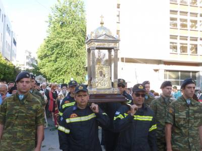 Η Καλαμάτα υποδέχθηκε την Παναγία την Βουλκανιώτισσα (βίντεο)