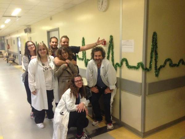 Πρωτότυπος χριστουγεννιάτικος στολισμός στο Παναρκαδικό Νοσοκομείο (φωτογραφίες)