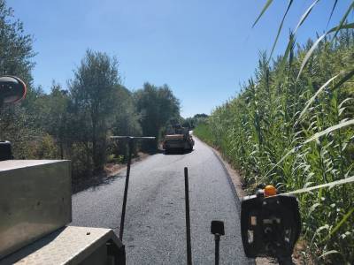 Παρεμβάσεις αγροτικής οδοποιίας στον Αρι