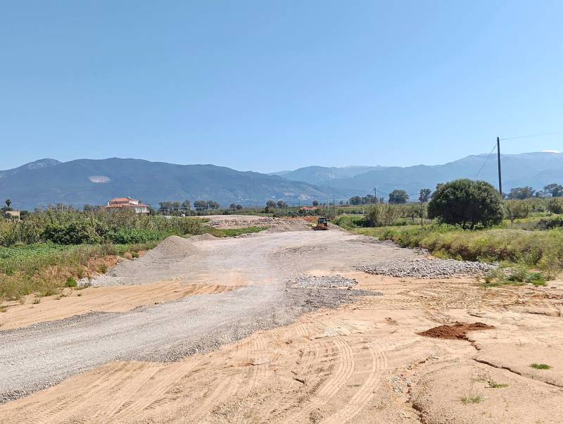 Δουλεύεται σε όλο το μέτωπο το Καλαμάτα - Μεθώνη παρά την καθυστέρηση από τις βροχές