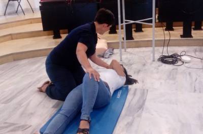 Επίδειξη καρδιοαναπνευστικής αναζωογόνησης στο Δημαρχείο Μεσσήνης