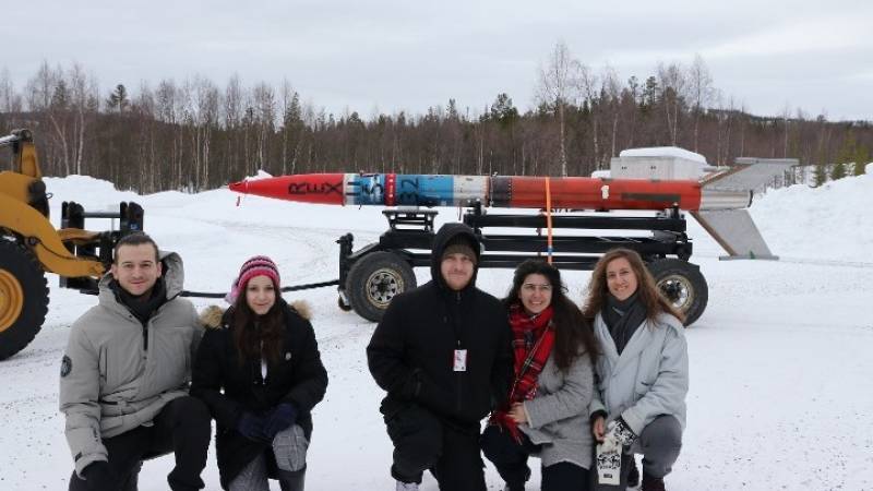 Φοιτητές του ΑΠΘ εκτέλεσαν πείραμα σε πύραυλο REXUS που εκτοξεύθηκε από τη Βόρεια Σουηδία