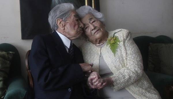 Το γηραιότερο εν ζωή παντρεμένο ζευγάρι - Αθροιστικά μετρούν 214 χρόνια