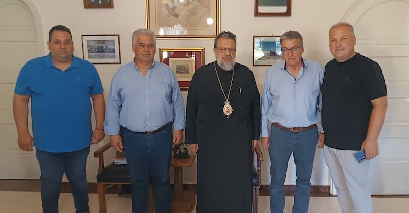 Στον μητροπολίτη Μεσσηνίας το Δ.Σ της ΟΕΒΕΣ Μεσσηνίας