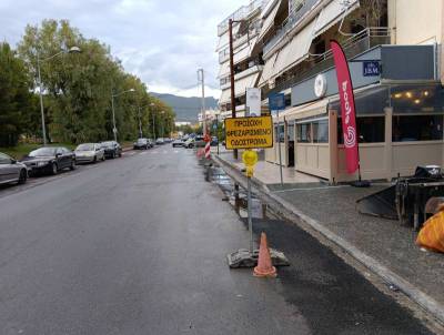 Συνεχίζονται οι εργασίες αντικατάστασης δικτύου ύδρευσης στην Καλαμάτα