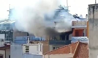 Φωτιά σε διαμέρισμα στον Πειραιά