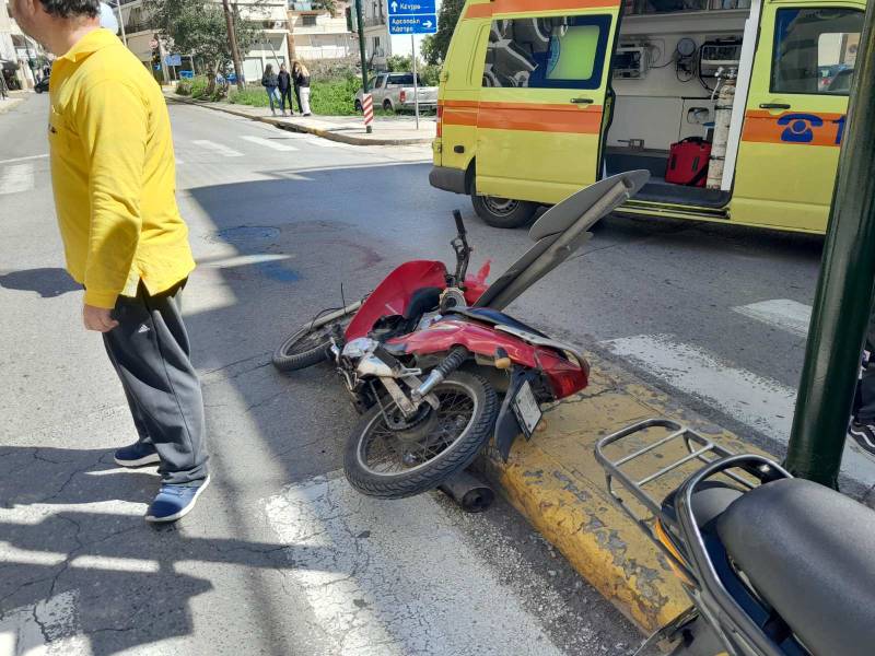 Τροχαίο ατύχημα με τραυματισμό στη Φαρών