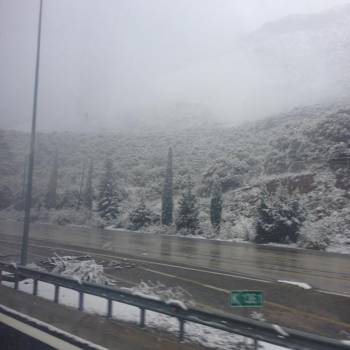 Στα λευκά μεγάλο μέρος της Αρκαδίας (βίντεο και φωτογραφίες)