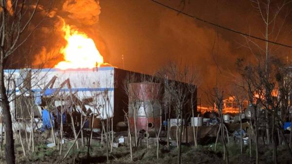 Πέντε νεκροί από την έκρηξη αερίου σε εργοστάσιο στην Κίνα