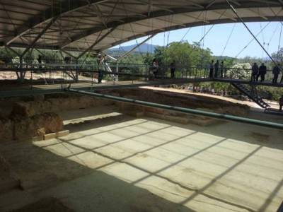 Προληπτική πυροπροστασία του Ανακτόρου του Νέστορα