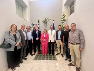 Ο Ισπανός πρέσβης στο Επιμελητήριο Μεσσηνίας