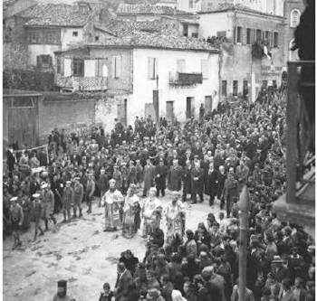 Η λιτανεία της Υπαπαντής το 1947