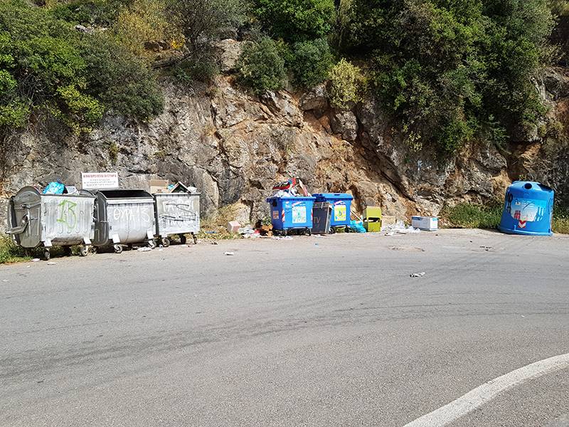 Η Κοινότητα Βέργας για αποκομιδή απορριμμάτων