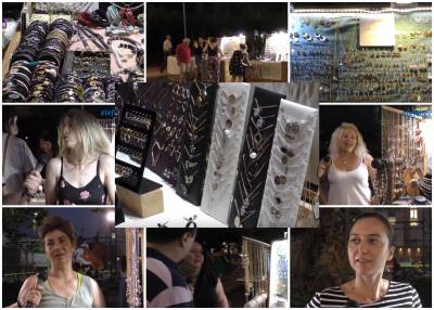 Η έκθεση ειδών χειροτεχνίας δίνει λάμψη στην... καλοκαιρινή Ναυαρίνου (Βίντεο)