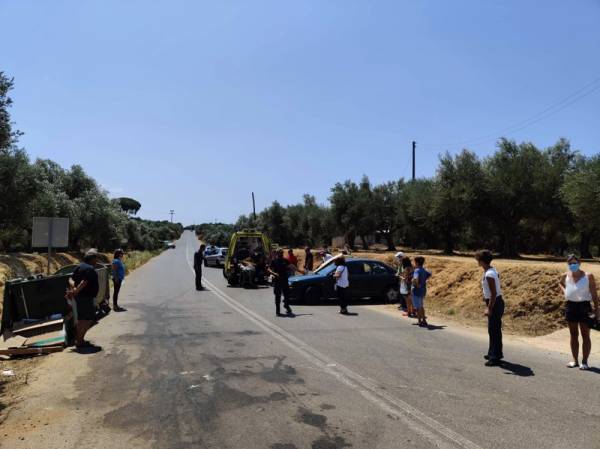 Μεσσηνία: Τροχαίο με τραυματισμό ηλικιωμένης στον δρόμο Μάραθος - Τραγάνα