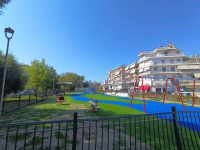 Καλαμάτα: Στην τελική ευθεία τα έργα στην παιδική χαρά της Νέδοντος