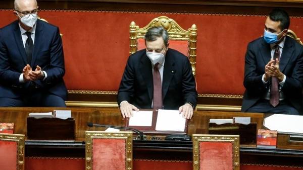 Ιταλία: Ο Μάριο Ντράγκι εξασφάλισε ψήφο εμπιστοσύνης από τη Γερουσία