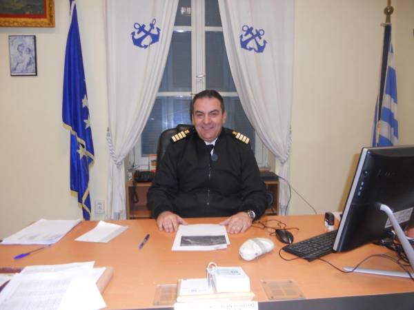 Νέος λιμενάρχης Καλαμάτας ο πλοίαρχος Παν. Μποτίνης