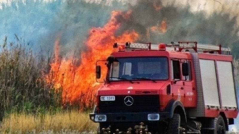 Πυρκαγιά σε αγροτοδασική έκταση στην Στιμάγκα Κορινθίας - Ενισχύθηκαν οι δυνάμεις της Πυροσβεστικής