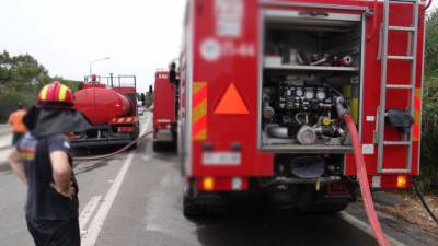 Ασκηση της Πυροσβεστικής στη ΒΙΠΕ Μελιγαλά