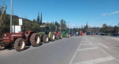 Τα τρακτέρ βγαίνουν στους δρόμους της Πάτρας (βίντεο)