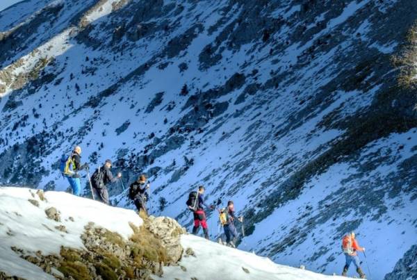 Ανάβαση Ορειβατικού στην κορυφή του Ταϋγέτου