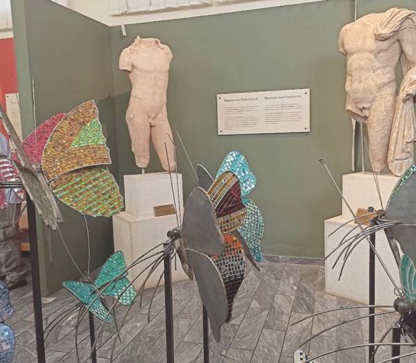 Εγκαινιάστηκε η έκθεση γλυπτικής της Αφροδίτης Λίτη στο Μουσείο Αρχαίας Μεσσήνης (φωτογραφίες)