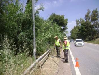 Νέο δίκτυο φωτισμού στις εισόδους της Κυπαρισσίας