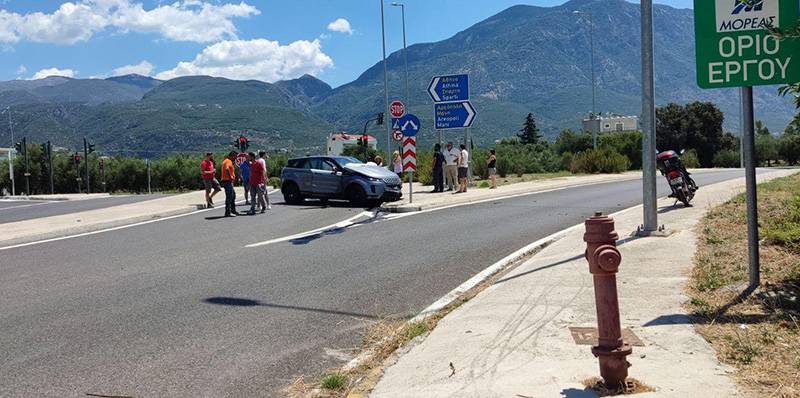 Καλαμάτα: Τροχαίο στην απόληξη του περιφερειακού